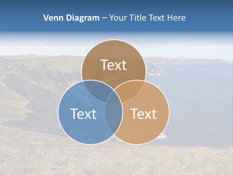 Lands End Cliffs PowerPoint Template