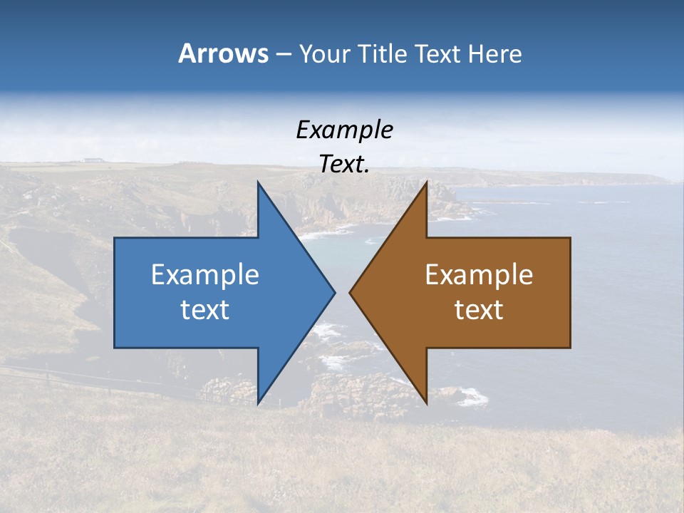 Lands End Cliffs PowerPoint Template