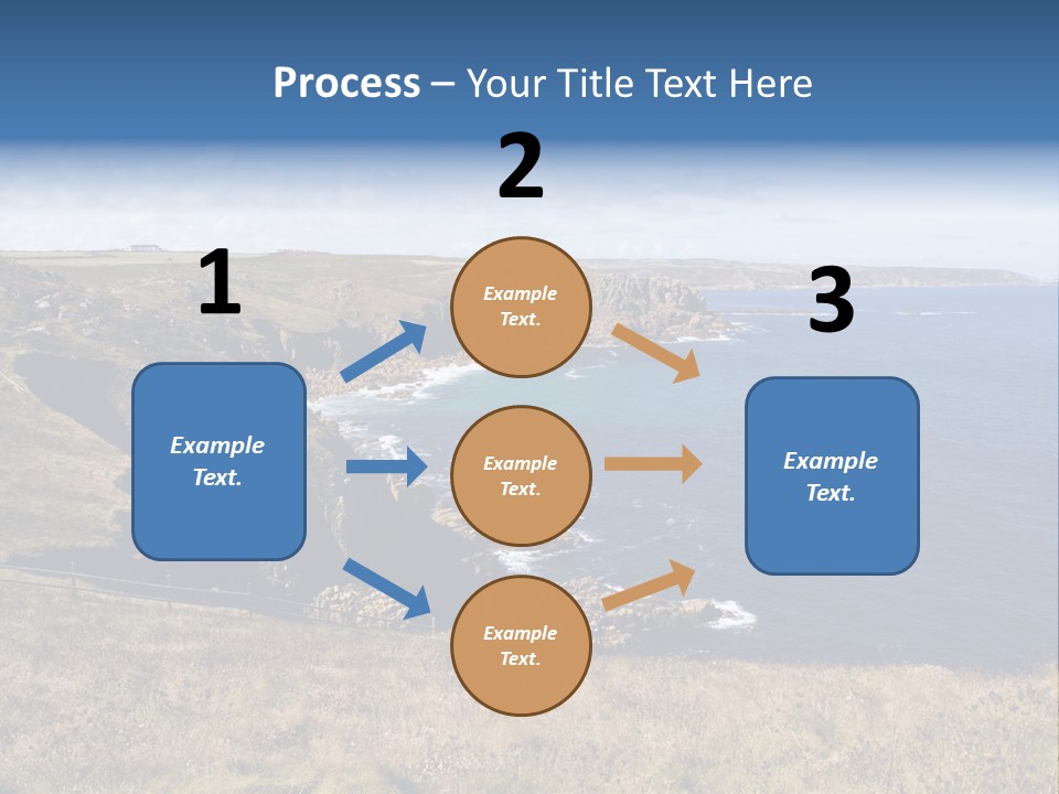 Lands End Cliffs PowerPoint Template