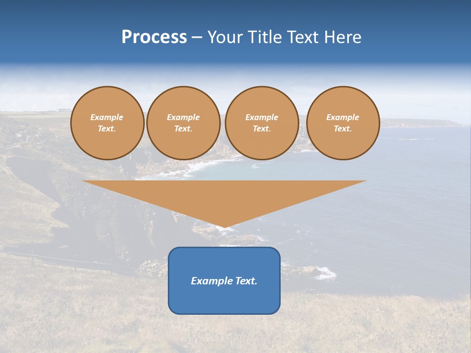 Lands End Cliffs PowerPoint Template