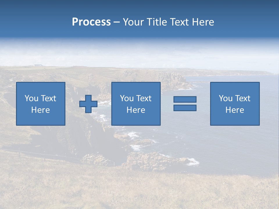 Lands End Cliffs PowerPoint Template