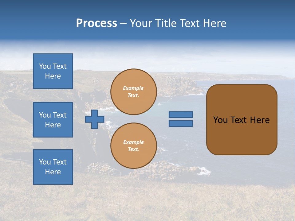 Lands End Cliffs PowerPoint Template