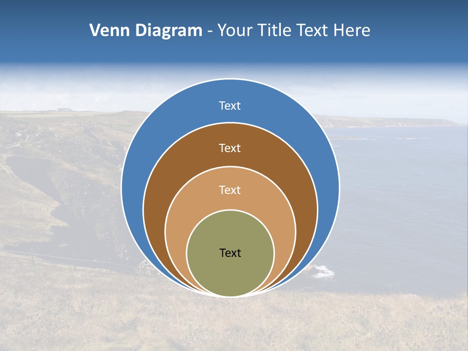 Lands End Cliffs PowerPoint Template