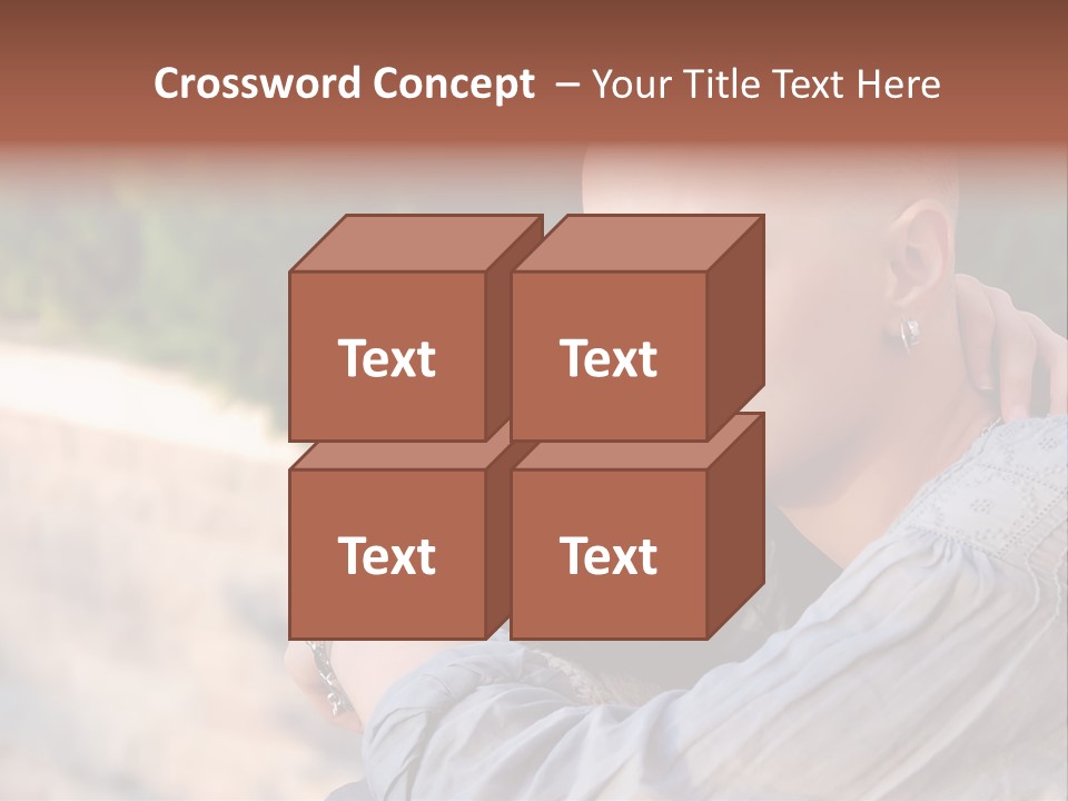 Breast Cancer Survivor With Positive Attitude PowerPoint Template