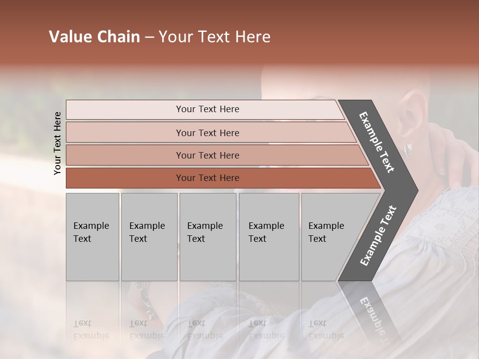 Breast Cancer Survivor With Positive Attitude PowerPoint Template