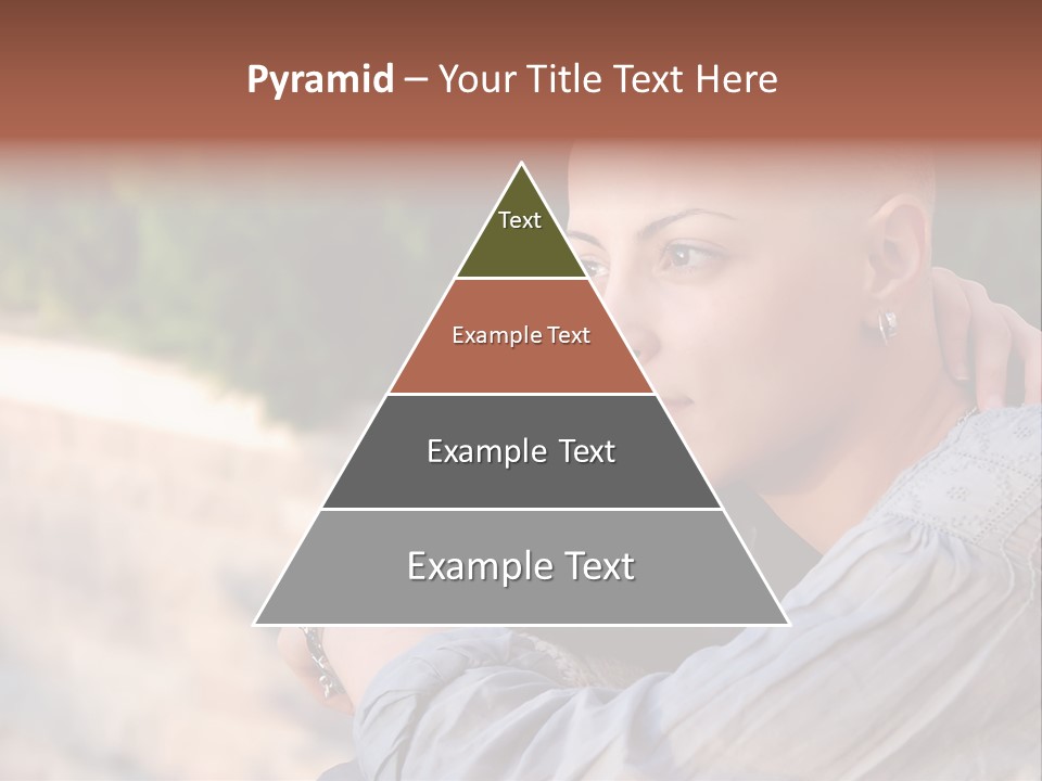 Breast Cancer Survivor With Positive Attitude PowerPoint Template