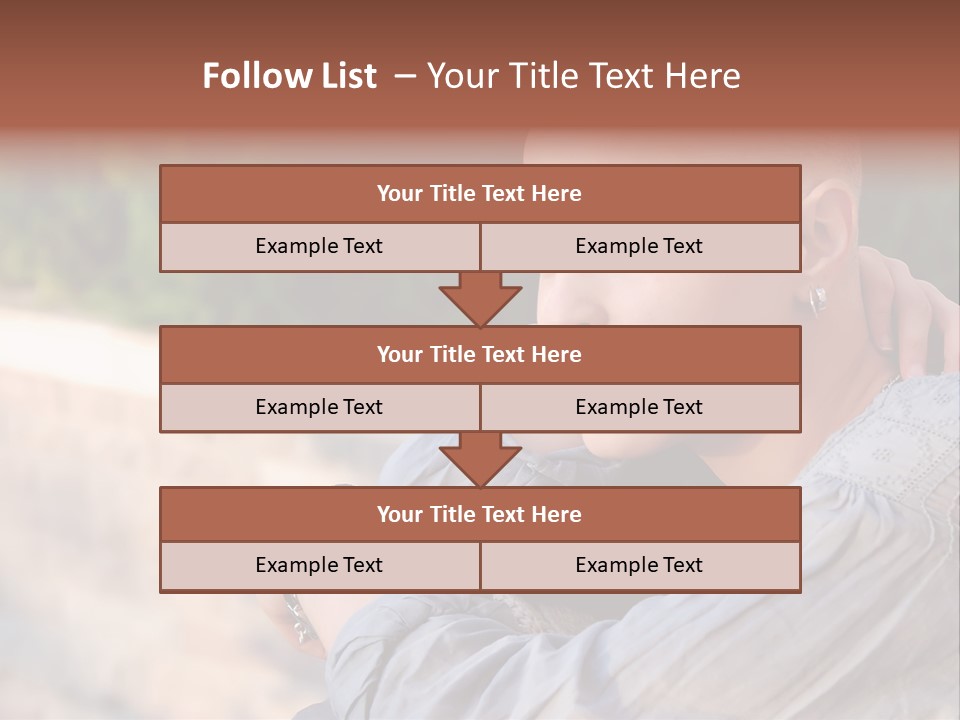 Breast Cancer Survivor With Positive Attitude PowerPoint Template