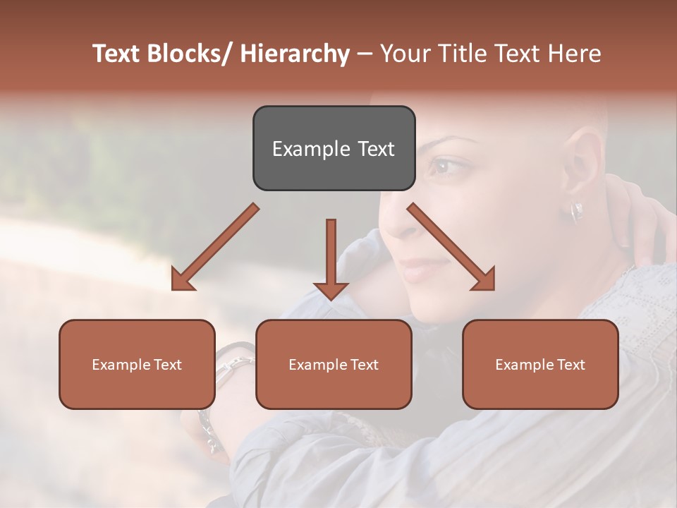 Breast Cancer Survivor With Positive Attitude PowerPoint Template