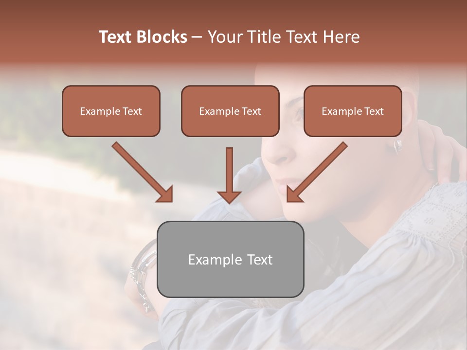 Breast Cancer Survivor With Positive Attitude PowerPoint Template