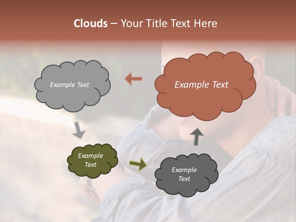 Breast Cancer Survivor With Positive Attitude PowerPoint Template