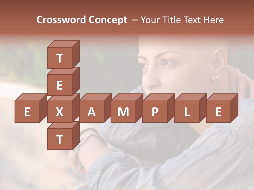 Breast Cancer Survivor With Positive Attitude PowerPoint Template