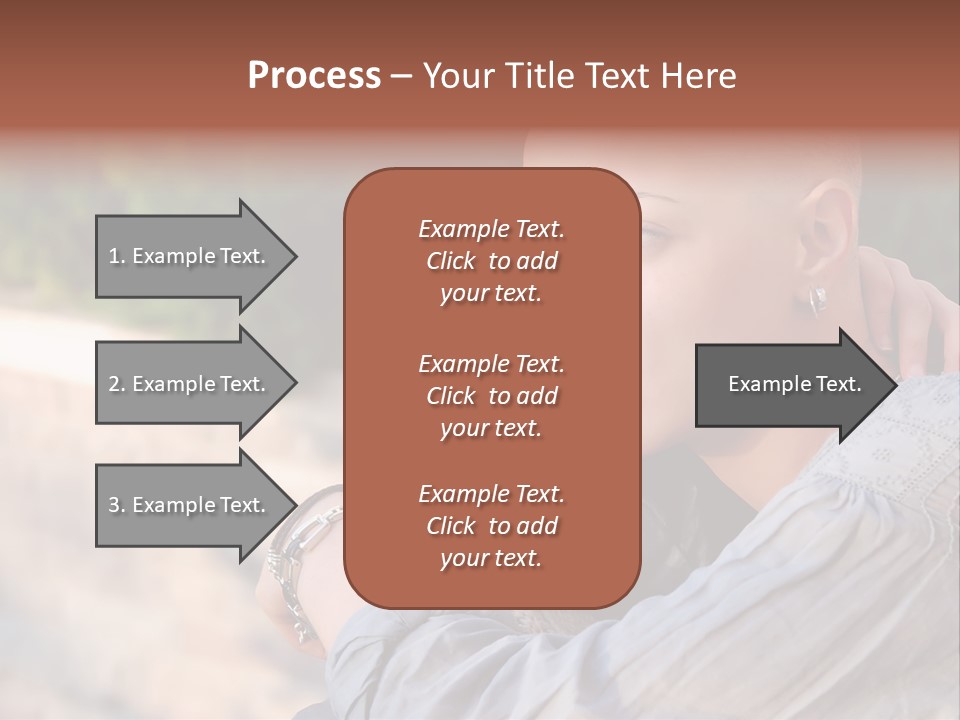 Breast Cancer Survivor With Positive Attitude PowerPoint Template