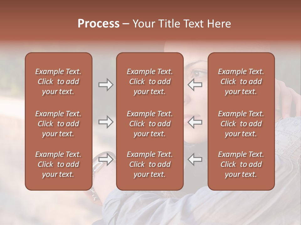 Breast Cancer Survivor With Positive Attitude PowerPoint Template