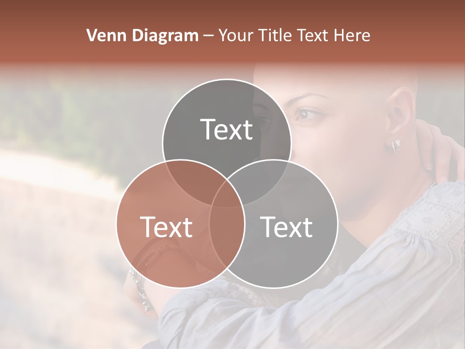 Breast Cancer Survivor With Positive Attitude PowerPoint Template