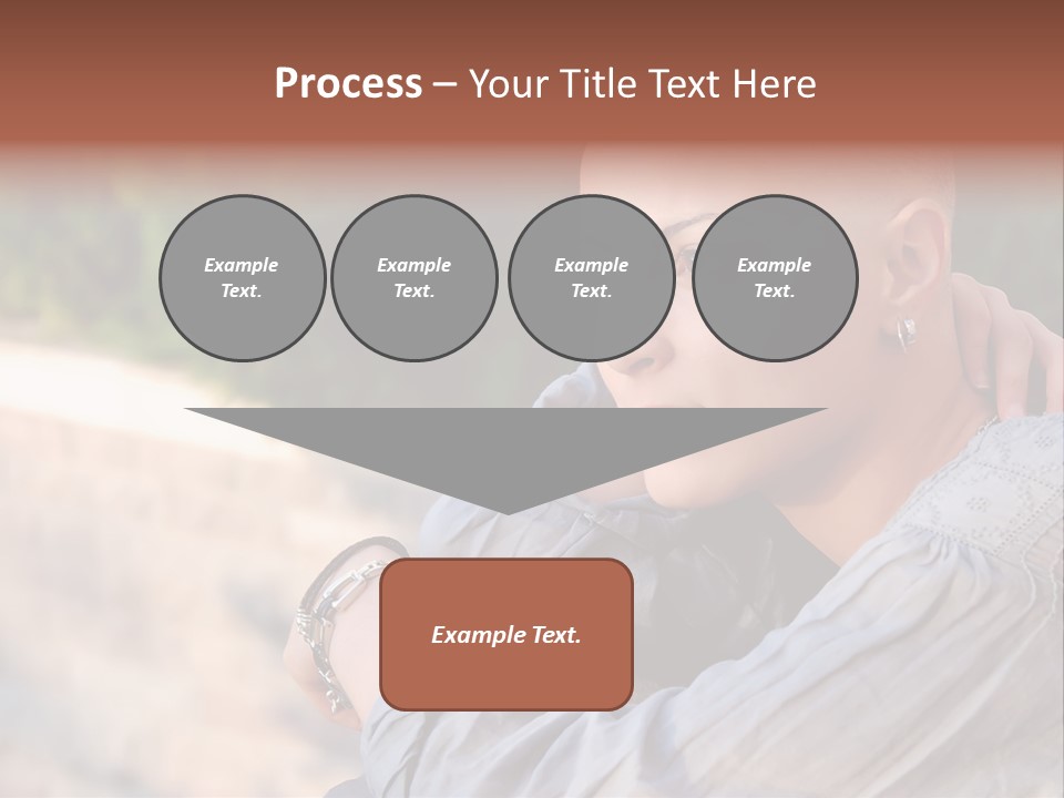 Breast Cancer Survivor With Positive Attitude PowerPoint Template