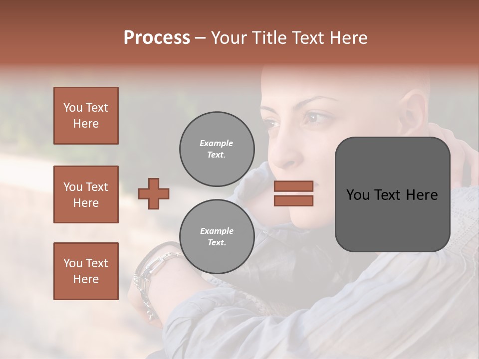 Breast Cancer Survivor With Positive Attitude PowerPoint Template