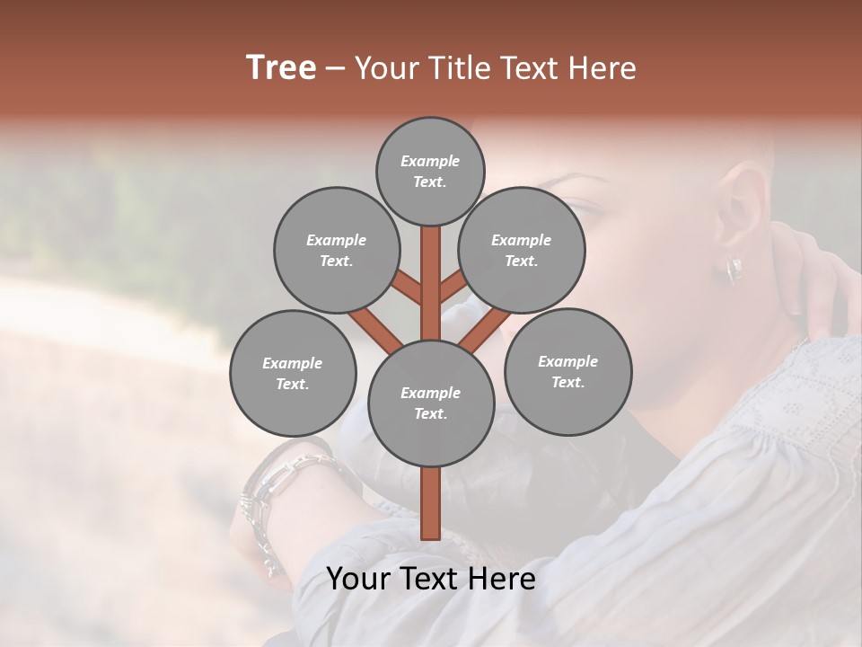 Breast Cancer Survivor With Positive Attitude PowerPoint Template