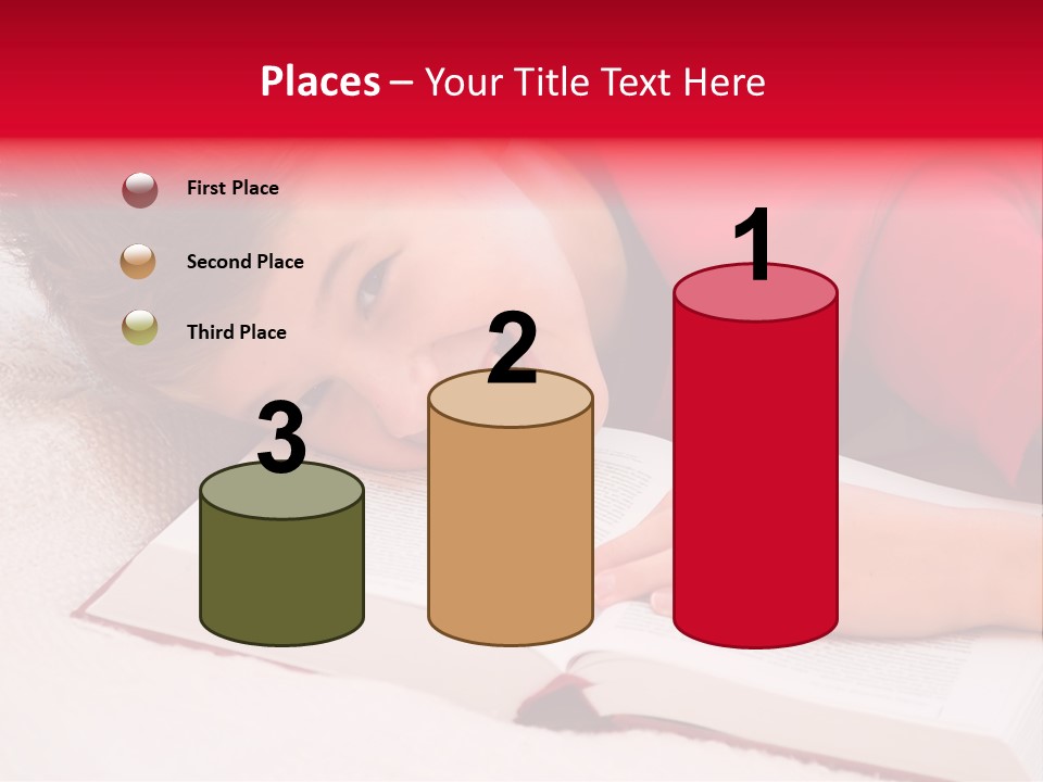 Schoolboy Having Fun During Studying PowerPoint Template