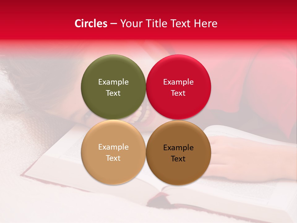 Schoolboy Having Fun During Studying PowerPoint Template