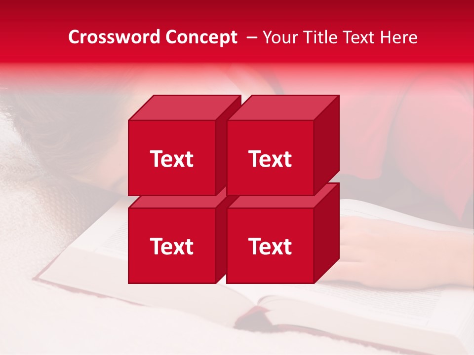 Schoolboy Having Fun During Studying PowerPoint Template