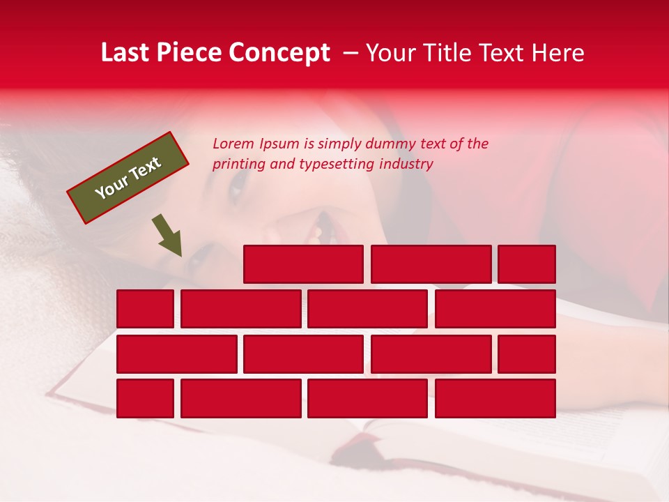 Schoolboy Having Fun During Studying PowerPoint Template