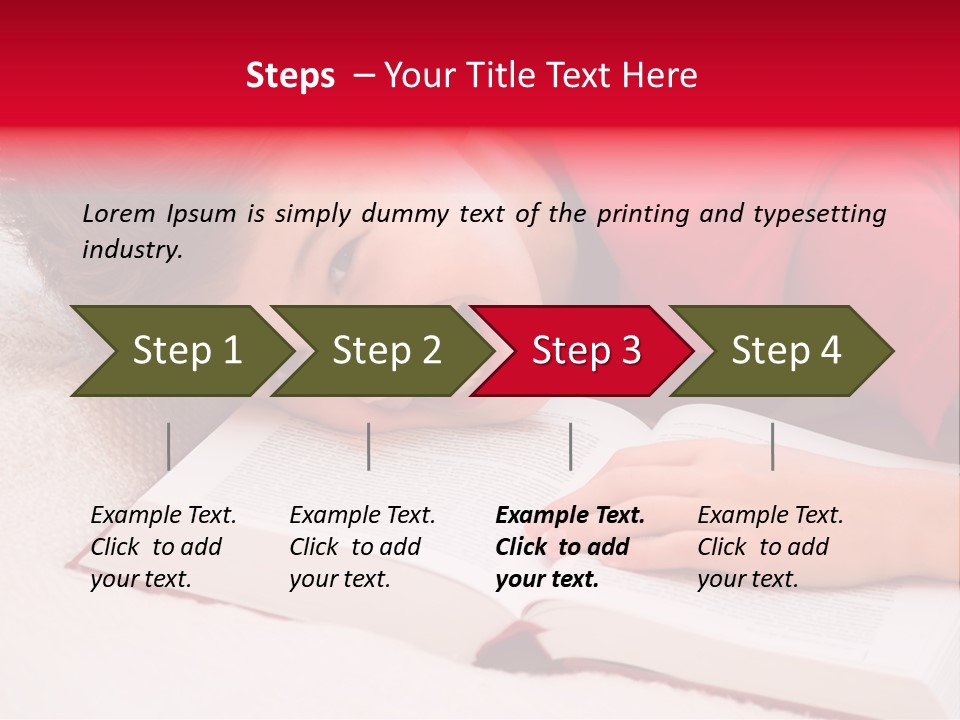 Schoolboy Having Fun During Studying PowerPoint Template