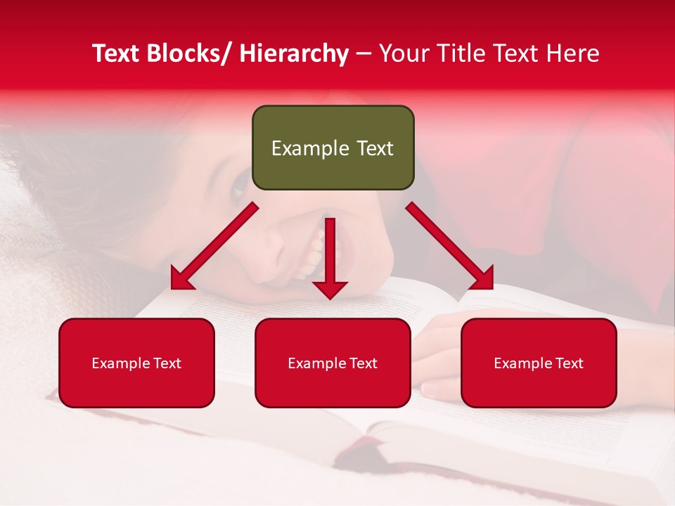 Schoolboy Having Fun During Studying PowerPoint Template