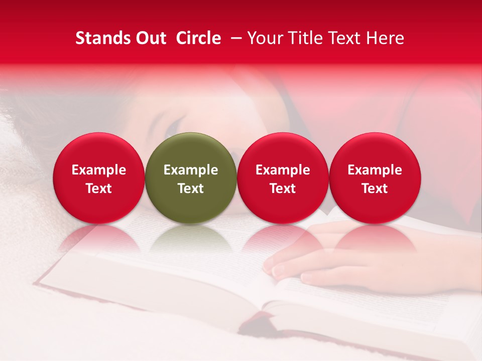 Schoolboy Having Fun During Studying PowerPoint Template