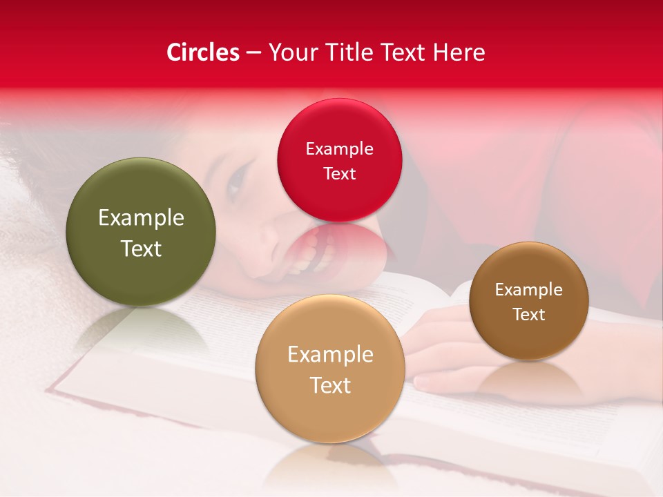 Schoolboy Having Fun During Studying PowerPoint Template