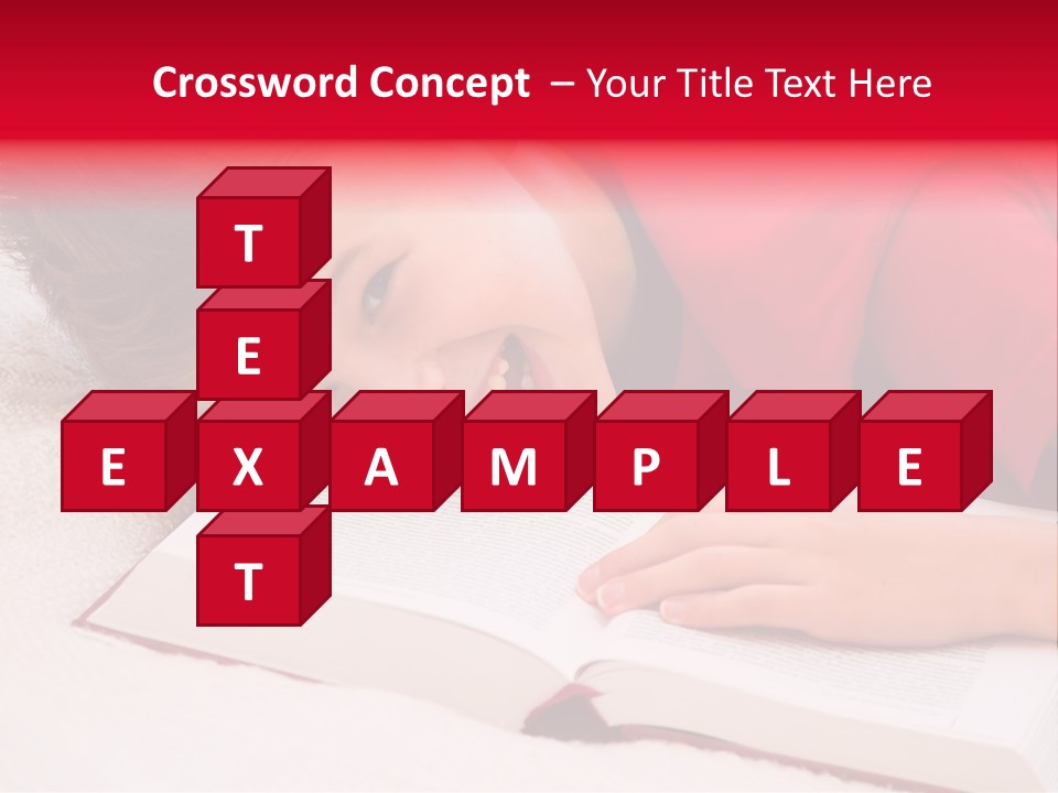 Schoolboy Having Fun During Studying PowerPoint Template