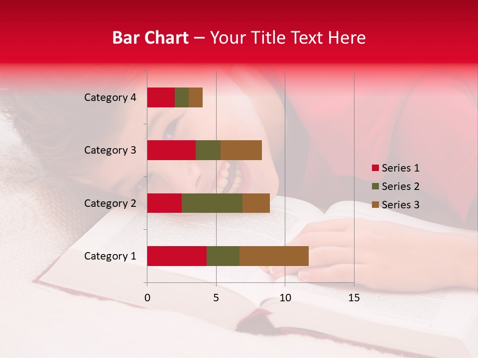 Schoolboy Having Fun During Studying PowerPoint Template
