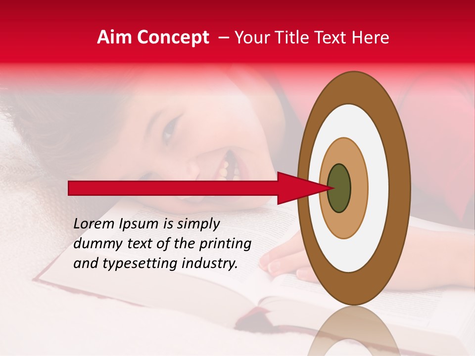 Schoolboy Having Fun During Studying PowerPoint Template