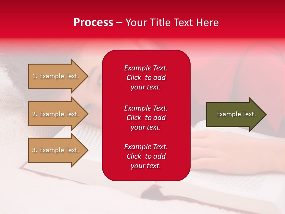 Schoolboy Having Fun During Studying PowerPoint Template
