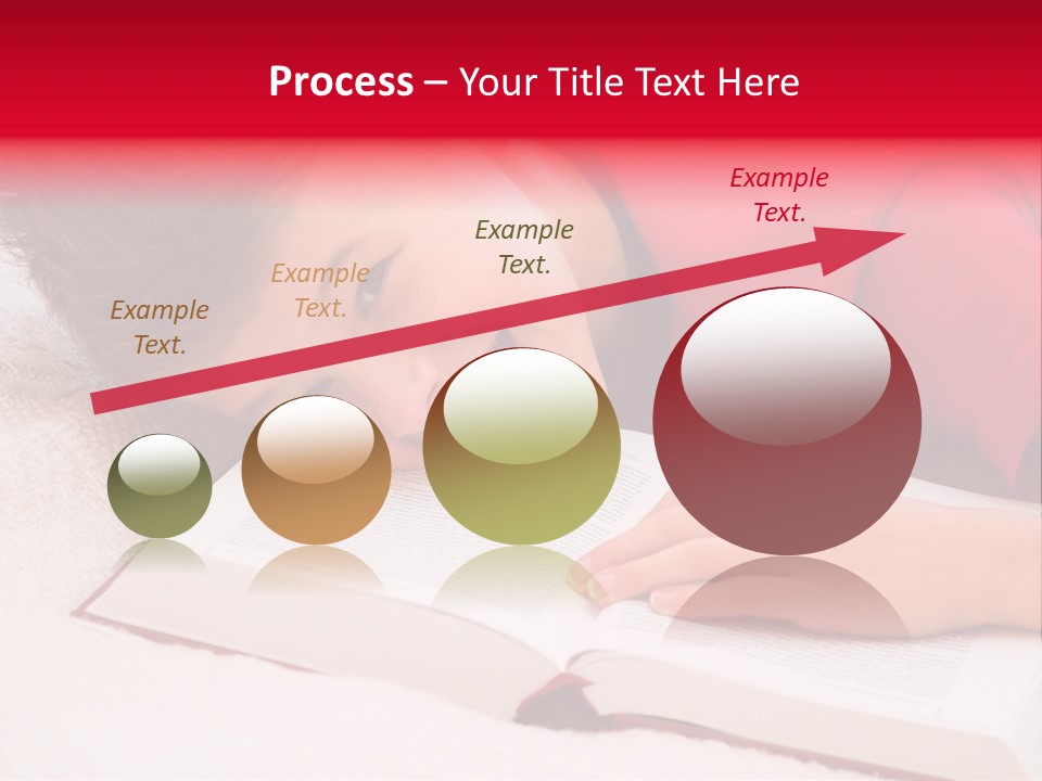 Schoolboy Having Fun During Studying PowerPoint Template