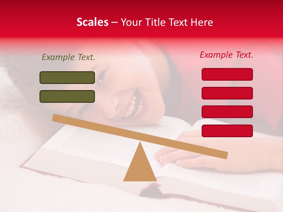 Schoolboy Having Fun During Studying PowerPoint Template