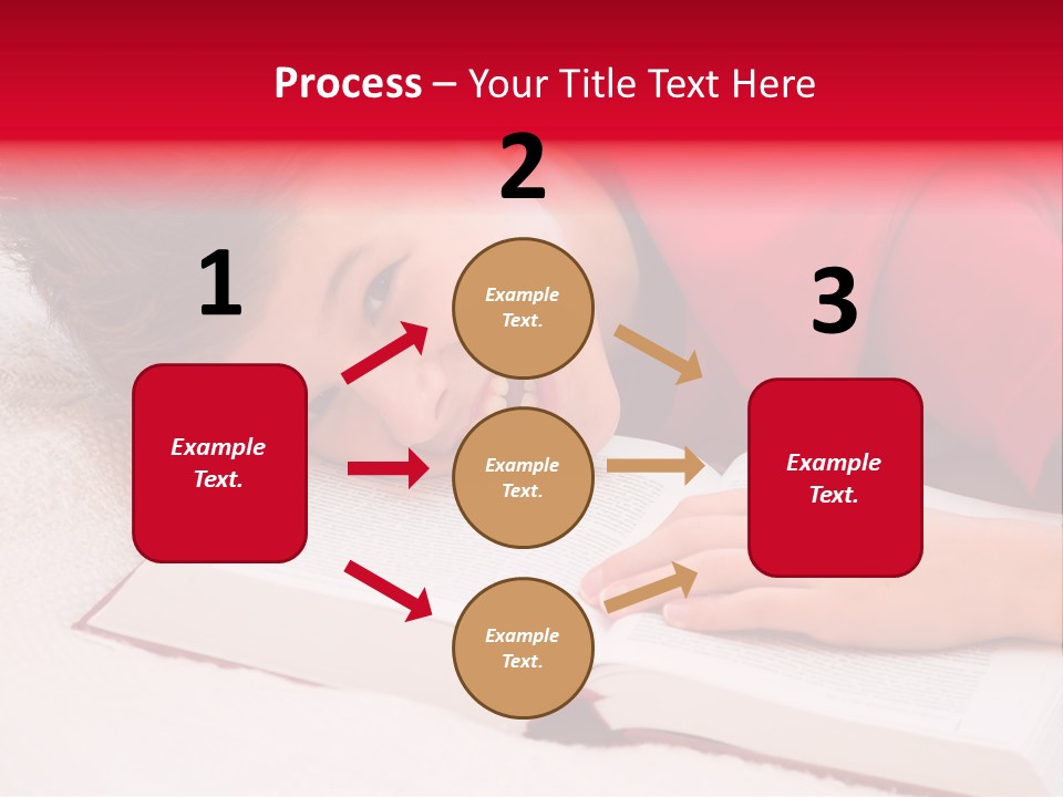 Schoolboy Having Fun During Studying PowerPoint Template