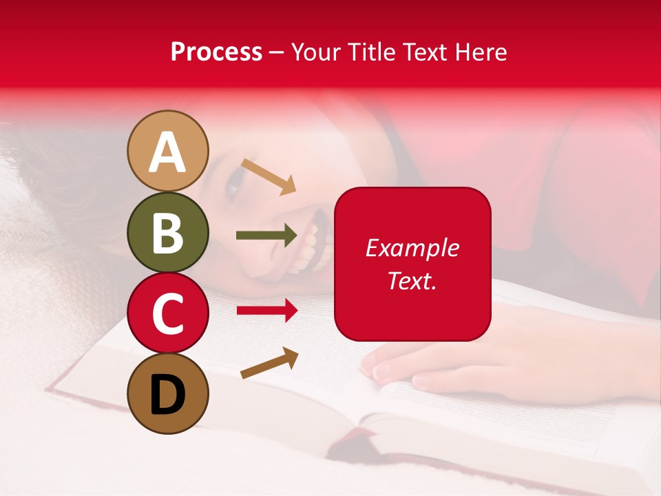 Schoolboy Having Fun During Studying PowerPoint Template