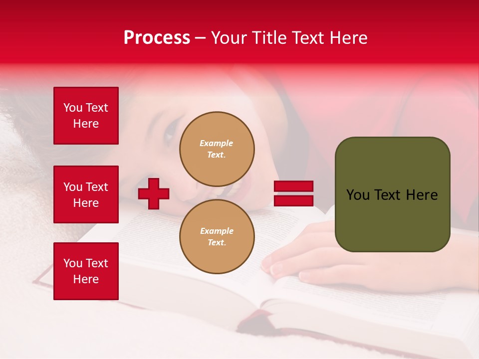 Schoolboy Having Fun During Studying PowerPoint Template