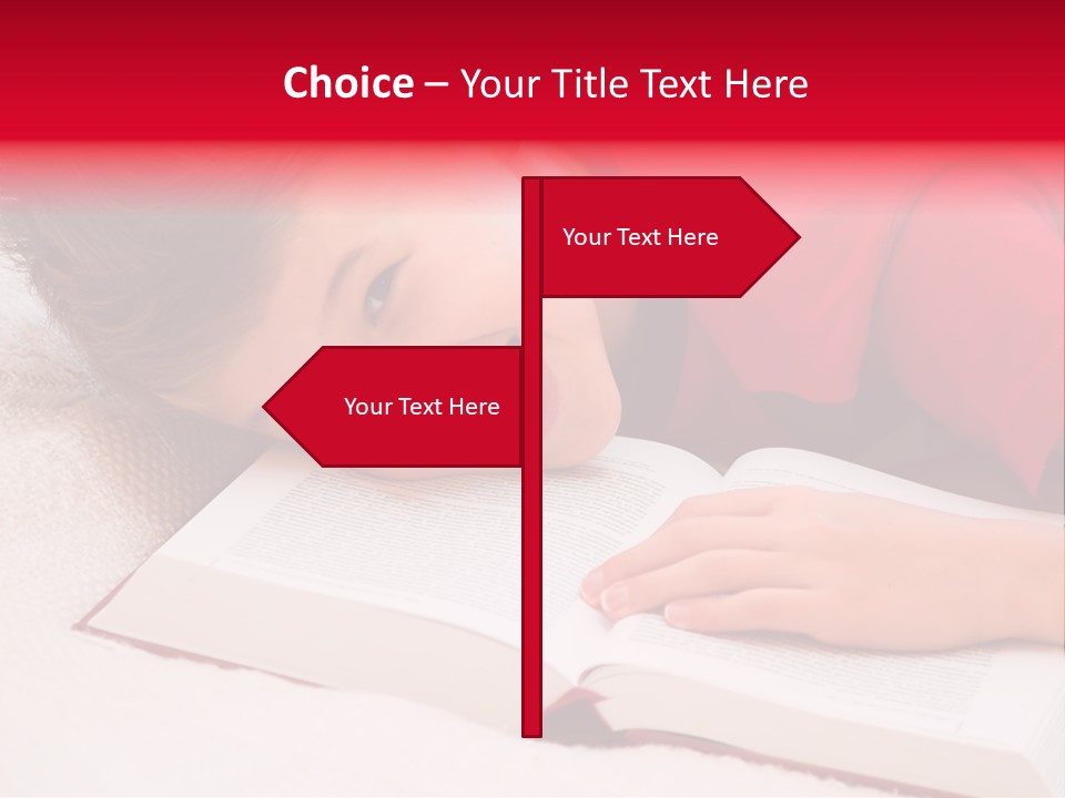 Schoolboy Having Fun During Studying PowerPoint Template