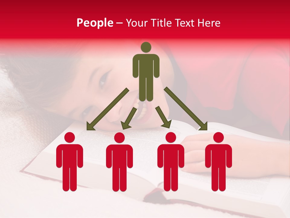 Schoolboy Having Fun During Studying PowerPoint Template