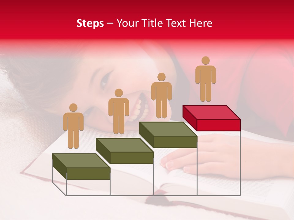 Schoolboy Having Fun During Studying PowerPoint Template