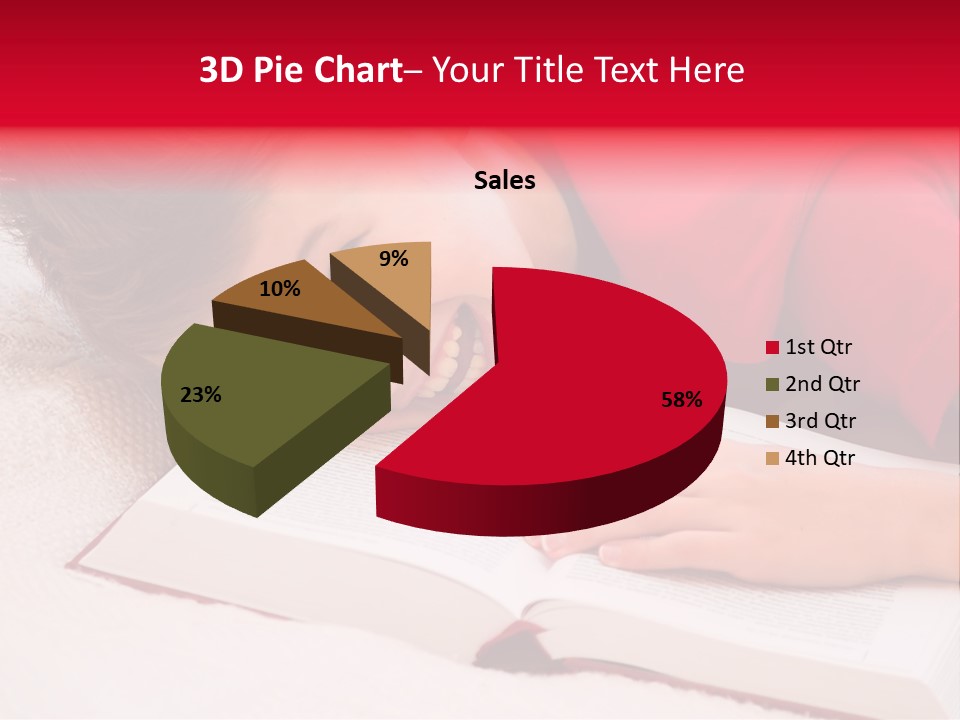 Schoolboy Having Fun During Studying PowerPoint Template