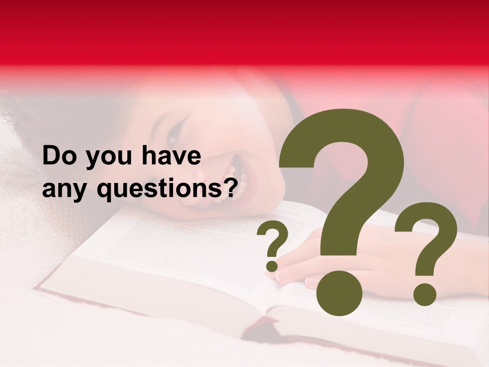 Schoolboy Having Fun During Studying PowerPoint Template