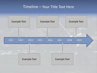 A Man Standing In A River Holding A Fishing Rod PowerPoint Template