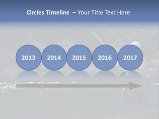 A Man Standing In A River Holding A Fishing Rod PowerPoint Template