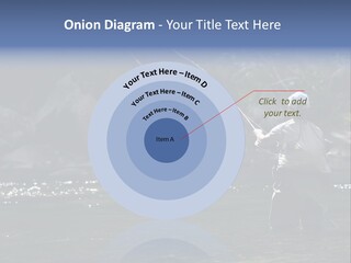 A Man Standing In A River Holding A Fishing Rod PowerPoint Template