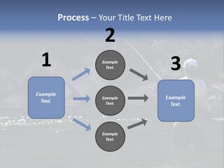 A Man Standing In A River Holding A Fishing Rod PowerPoint Template