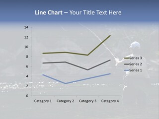 A Man Standing In A River Holding A Fishing Rod PowerPoint Template