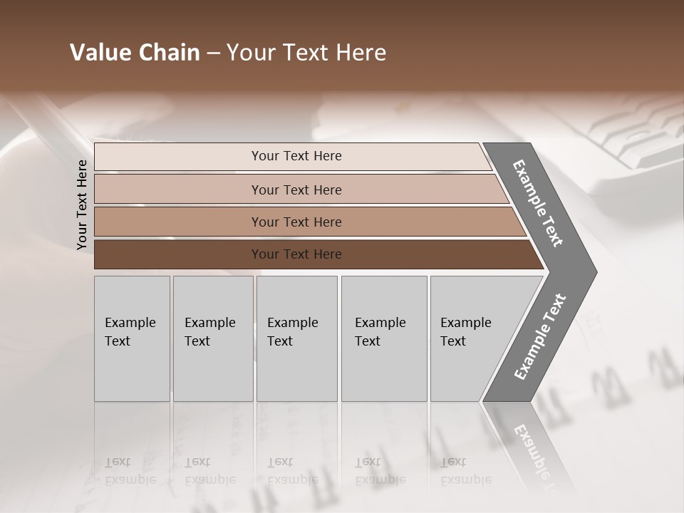 A Person Writing On A Piece Of Paper With A Pen PowerPoint Template