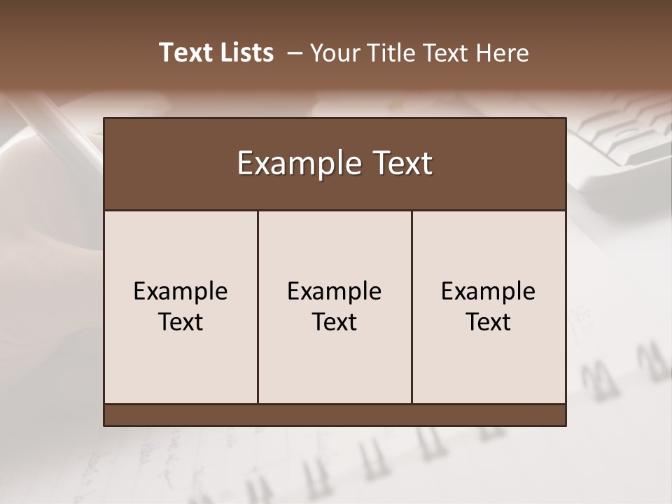 A Person Writing On A Piece Of Paper With A Pen PowerPoint Template